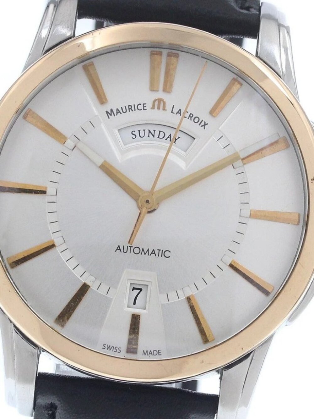 MAURICE LACROIX Pontos PT6158-PS101-13E Day date Automatic Men's Watch_963304
